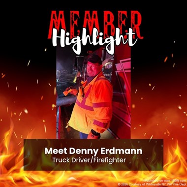 Denny Erdmann Honored for Decades of Service in Whitesville