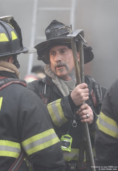 Camden, NJ Captain Gabe Angemi at All Hands Fire