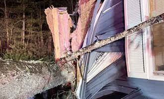 Major Storm Brings Down Trees Across Grafton County, Causes Damage to Littleton Home and Vehicle