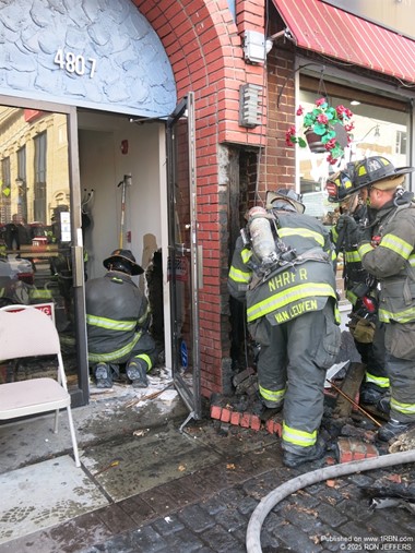 Fire on Bergenline av., Union City