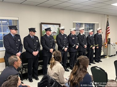 Arlington Fire District Promotes Eight Members