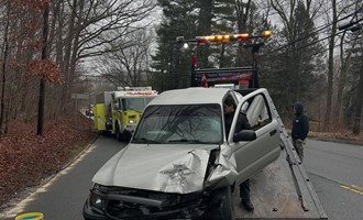 Minor Injuries Reported in Two-Vehicle Collision on Route 25