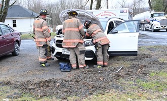 Two vehicle MVA injuries
