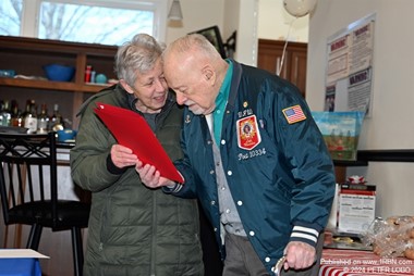 Waltham Firefighter Turns 100