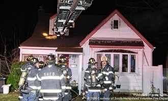 Mutual Aid Response Brings South Hempstead Crews to Hempstead Fire