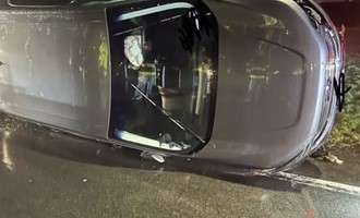 Crews Handle Late-Night Crash Near Maple Beach Road