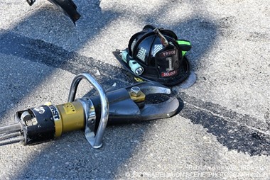 CUTTER AND HELMET TWO TOOLS OF THE TRADE