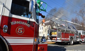 Holyoke Fire Battles Blaze in Balloon Frame Dwelling