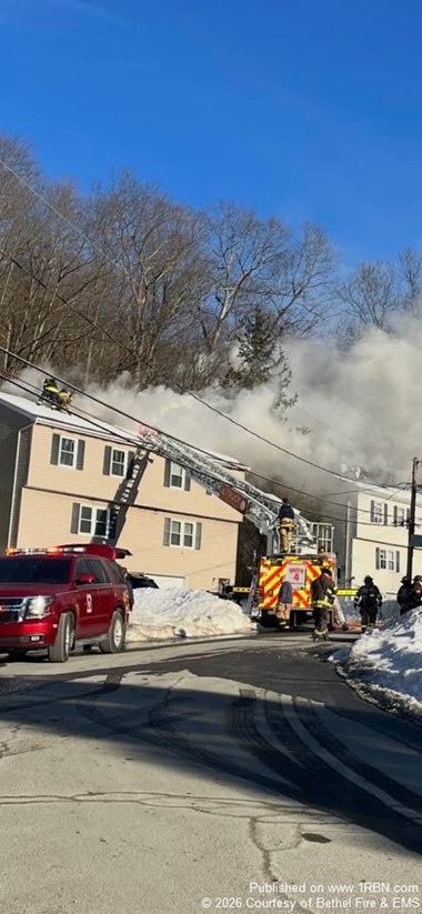 Second Alarm Fire Damages Bethel Home, Displaces Family