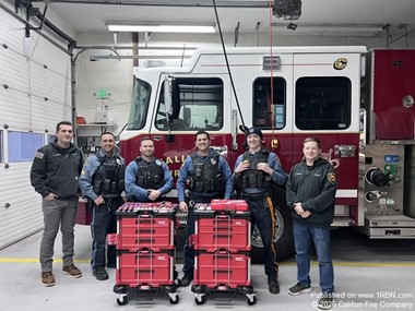 Donation Enhances Equipment Capabilities for Califon Fire Company