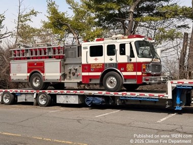 Clinton Fire Department Retires Long-Serving Engine 45