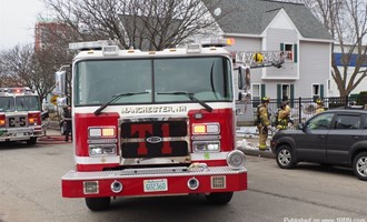 Small Kitchen Fire Knocked Down in Manchester