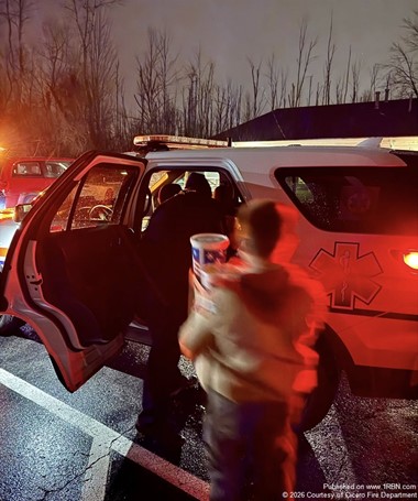 Fire Crews Assist EMS During Medical Emergency