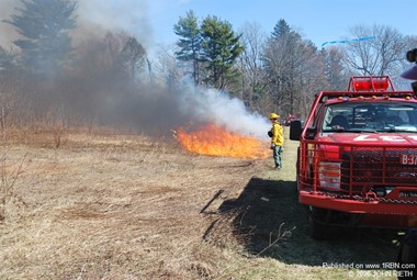 NJ Forest Fire Service prescribed burn
