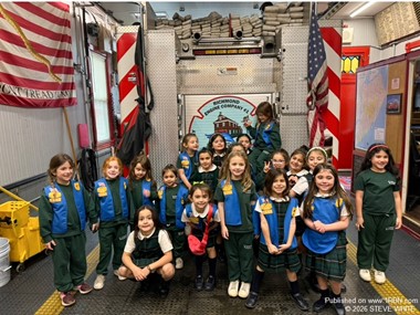Girl Scouts at Richmond Engine Company 1
