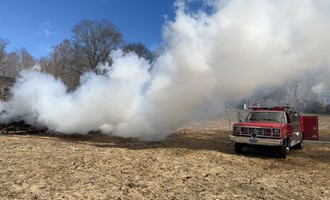 Bantam Fire Company Responds to Illegal Burn on March 28th