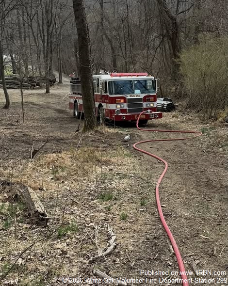Crews Battle 7-Acre Brush Fire Across County Lines in White Oak Area