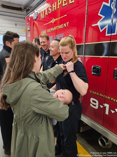 Mashpee Fire Department Celebrates Reunion with Family Following Emergency Delivery