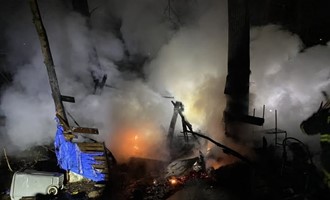 Makeshift Shelter Fire Draws Response Near Charles Street