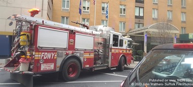 FDNY On Scene  In Manhattan