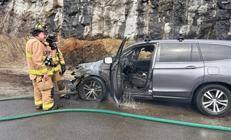 Engine-3 Handles Passenger Vehicle Fire in Windham