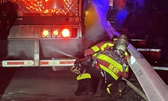 Truck Fire Response on Route 95 South Due to Mechanical Failure