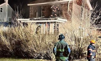 Multiple Departments Respond to House Fire on Grant St. in Gallitzin