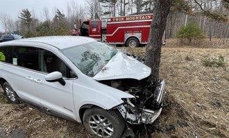 Twin Mountain Fire Responds to Morning Motor Vehicle Accident with Multi-Agency Support