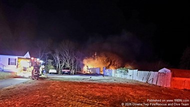 Engine 39 Responds to Cedarville Fire Call
