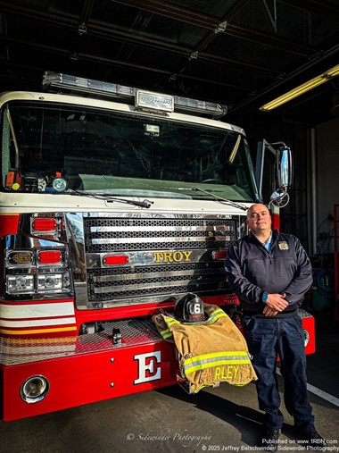 Troy Firefighter Dan Riley Retires After Two Decades of Dedicated Service