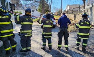 Firefighters Quickly Contain Brush Fire on Applebee Road Amid Elevated Fire Danger