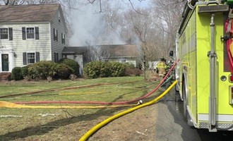 Newtown Fire Companies Contain Garage Fire, Prevent Spread to Residence