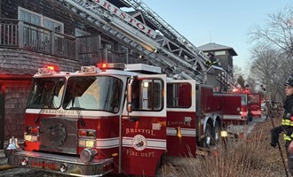 Bristol Firefighters Assist Portsmouth at Structure Fire
