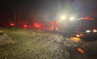 Fire Departments Quickly Contain Chimney Fire on Glen Road in Leyden