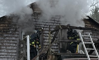 Mutual Aid Supports Winchendon Fire at Mill Glen Road