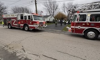 Bristol Fire Department Deploys Engine 1 and Ladder 1 on a fire Response
