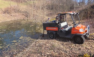 Niverville Fire Department Extinguishes Brush Fire on Chapel Drive Extension