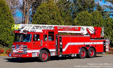 Northampton Fire Rescue Places Truck 1 in Full-Time Service