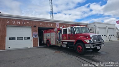 Ashby Fire & EMS Receives Support from New Ipswich Fire Department Amid Equipment Repairs