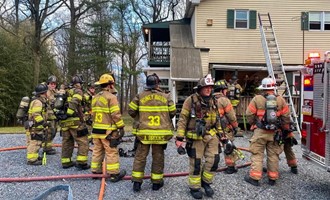 Apartment fire in Caernarvon Twp.