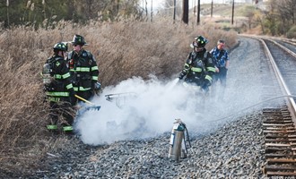 Brush Fire with Involved 4 wheeler