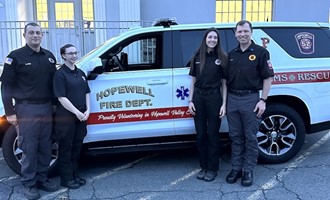 Hopewell FD & EMU, HMC EMS-3 & N.J. State Police Recognized with Proclamation