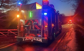 Weathersfield Fire Supports Springfield in Early-Morning Structure Fire