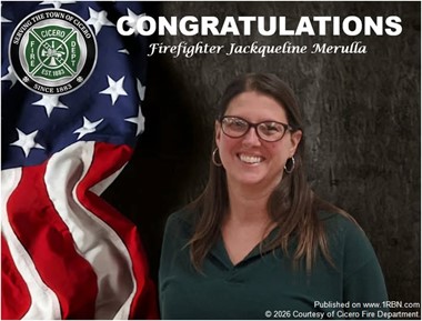 Jacqueline Merulla Recognized for Training Achievement