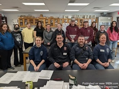 High School Visit Promotes Volunteer Opportunities