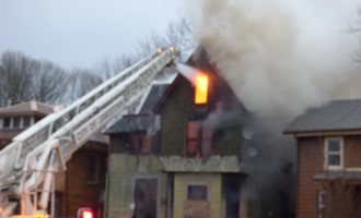 Structure fire for Jamestown N.Y.