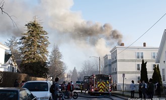 Manchester Fire Rips Through Walnut Street Home
