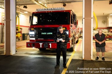 Fair Lawn Places New Rosenbauer Tower Ladder in Service