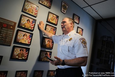 Hanson Fire Chief Jerome Thompson Retires