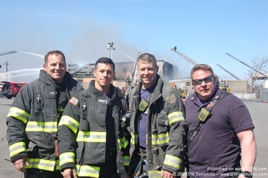 Members of Newark Rescue Squad 1